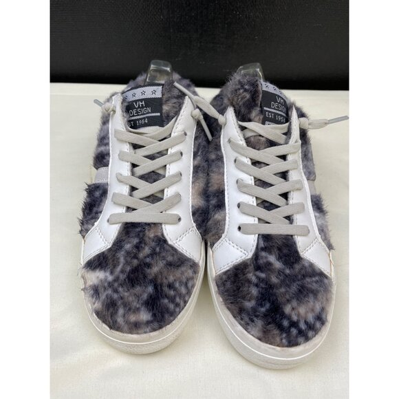 Vintage Havana Shoes - Vintage Havana Women's Faux Fur Mix Snake Mules Shoes Size 6.5 SKU 6200